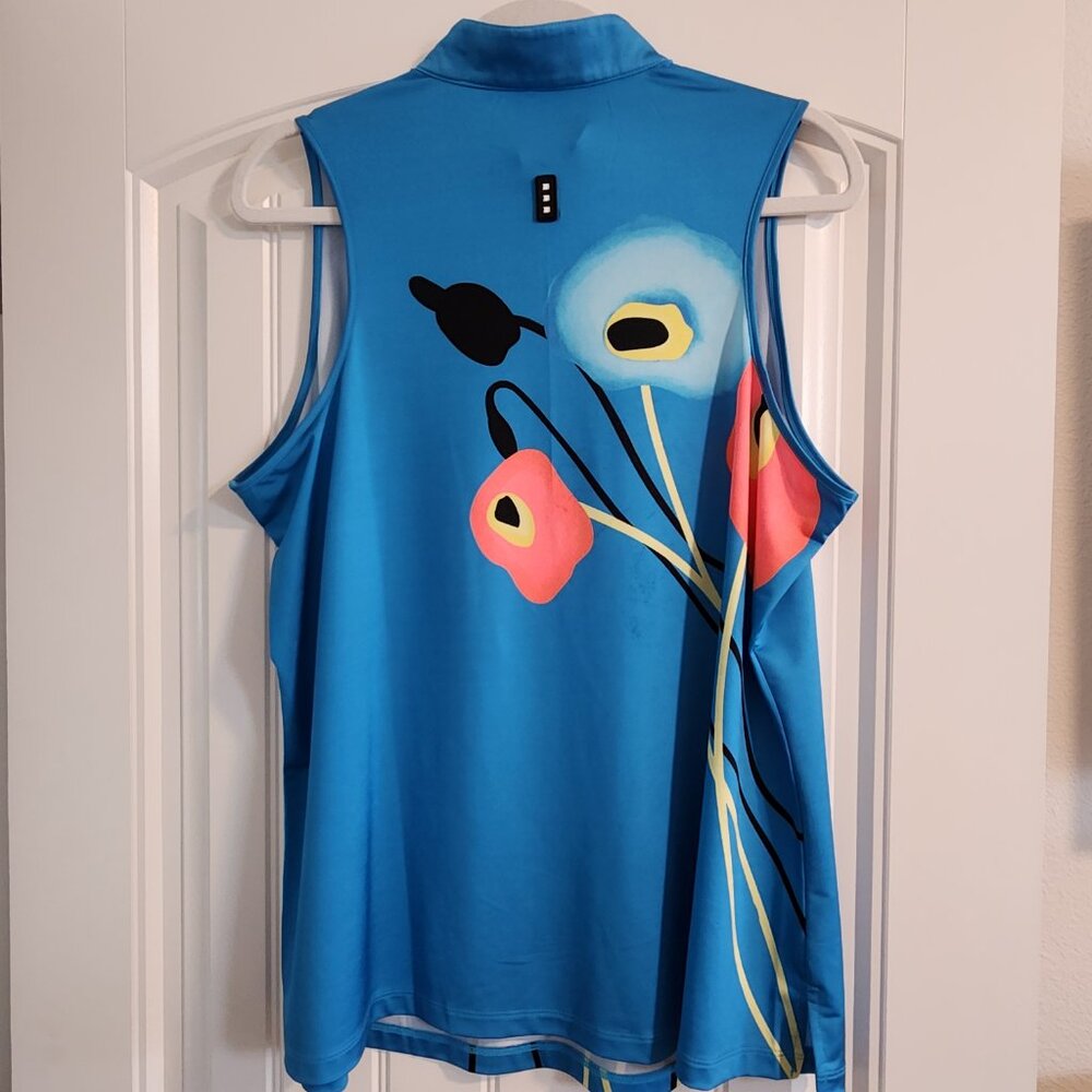 Jaime Sadock Women's sleeveless golf shirt size XL.  ITEM 1121243GS - Picture 8 of 9